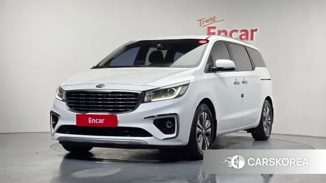 Kia The New Carnival 2020 Белый из Кореи