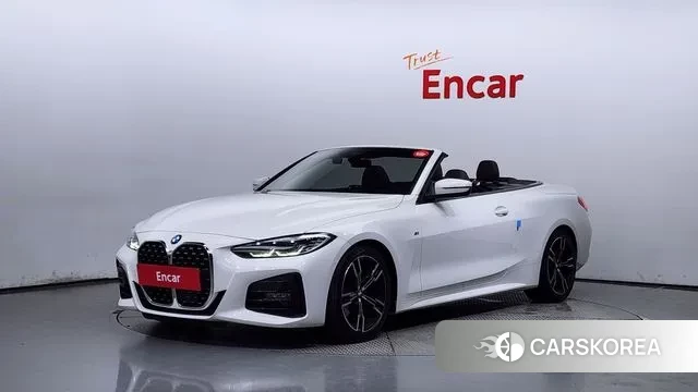 BMW 4 Series (G22) 2021 Белый из Кореи
