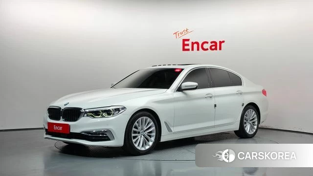 BMW 5 Series (G30) 2018 Белый из Кореи