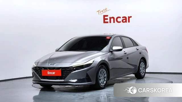 Hyundai Avante (CN7) 2020 Серебристо-серый из Кореи