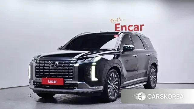 Hyundai The New Palisade 2023 Темно-зеленый из Кореи