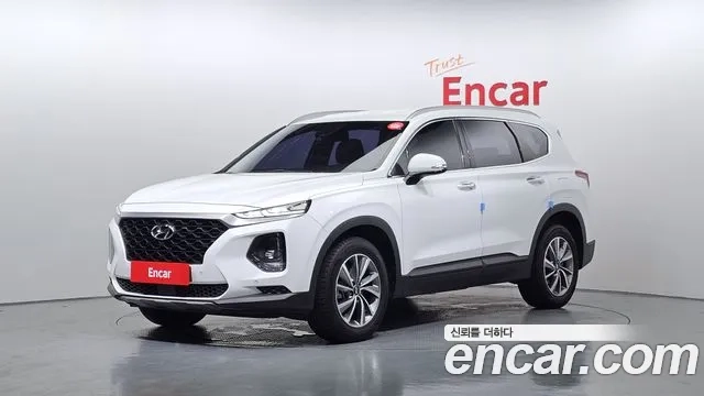 Hyundai Santa Fe TM 2018 Белый из Кореи
