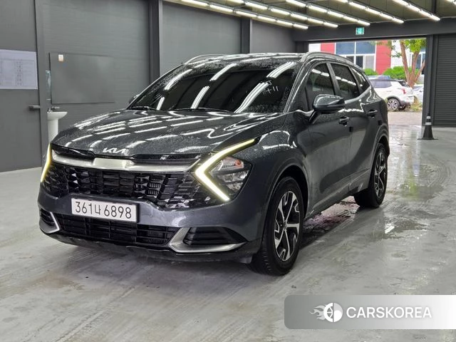 Kia Sportage 5th Generation Hybrid 2023 Серый из Кореи