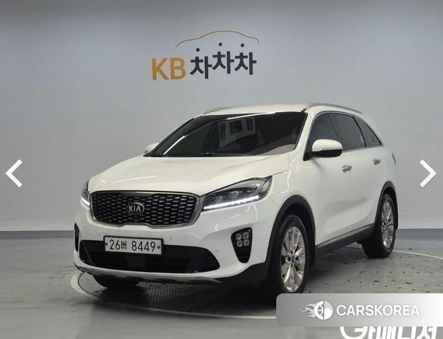 Kia The New Sorento 2018 Белый из Кореи