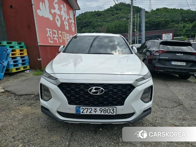 Hyundai Santa Fe TM 2018 Белый из Кореи