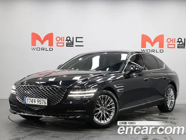 Genesis G80 (RG3) 2021 Черный из Кореи