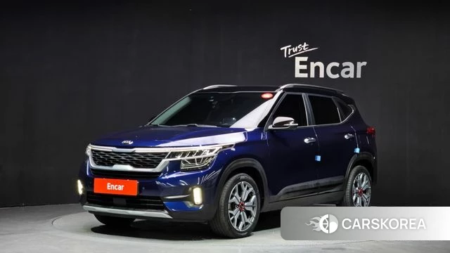 Kia Seltos 2019 Синий из Кореи
