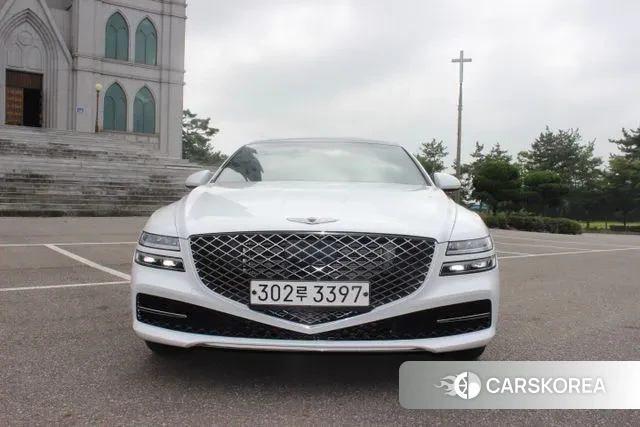 Genesis G80 (RG3) 2021 Белый из Кореи