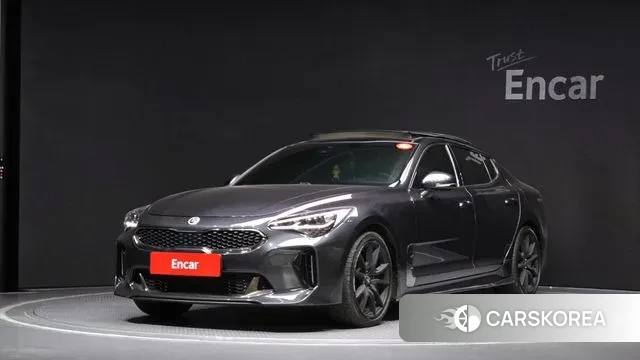 Kia Stinger 2018 Серый из Кореи