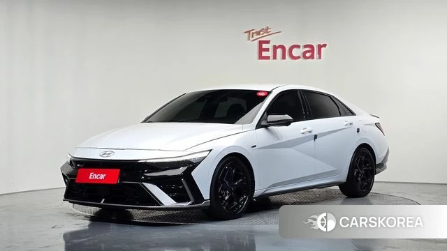 Hyundai The New Avante (CN7) 2024 Белый из Кореи