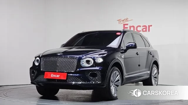 Bentley Bentayga 2021 Синий из Кореи
