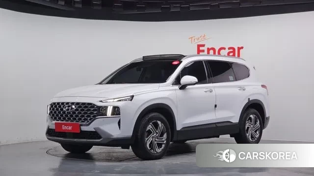 Hyundai The New Santa Fe 2021 Белый из Кореи