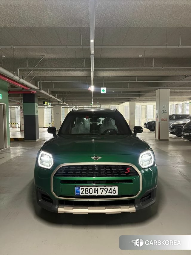 Mini Cooper S Countryman 3rd Generation 2026 Зеленый из Кореи