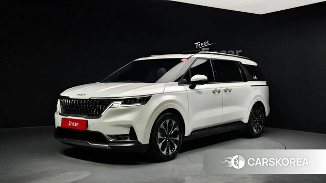 Kia Carnival 4th generation 2023 Белый из Кореи