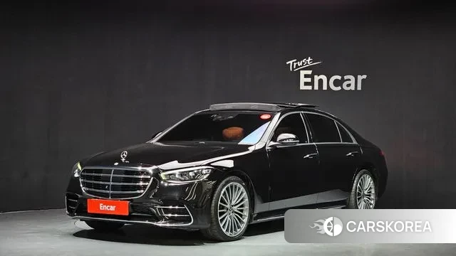 Mercedes-Benz S-Class W223 2023 Черный из Кореи