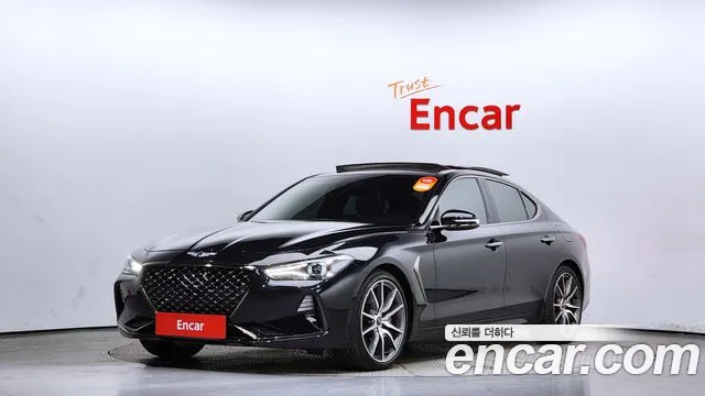 Genesis G70 2019 Черный из Кореи