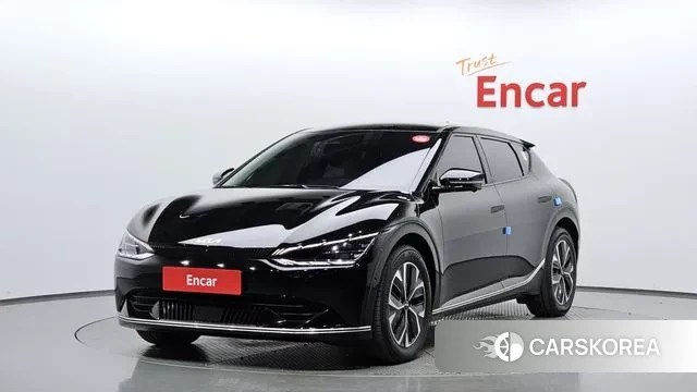 Kia EV6 2022 Черный из Кореи