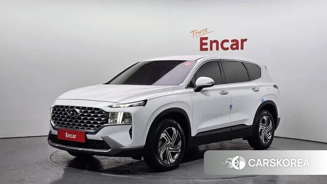 Hyundai The New Santa Fe 2021 Белый из Кореи