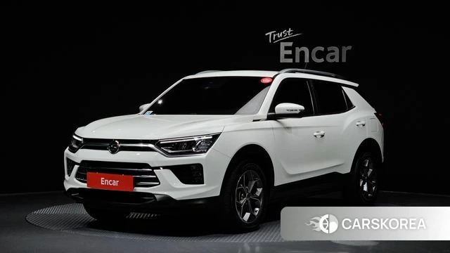 Ssangyong Beautiful Korando 2019 Белый из Кореи