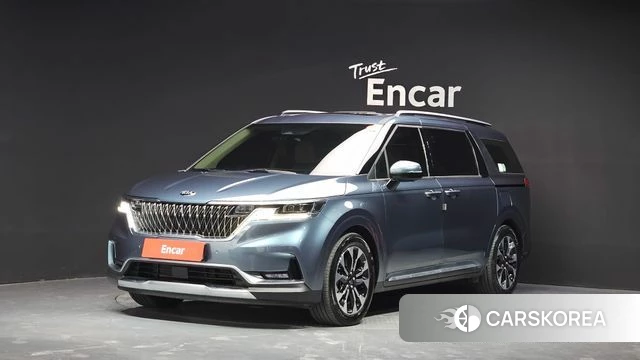 Kia Carnival 4th generation 2021 Синий из Кореи