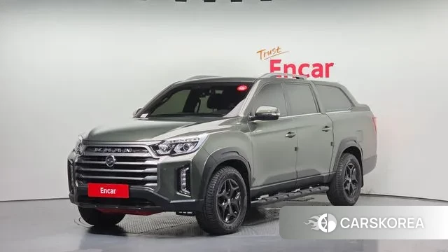 Ssangyong The New Rexton Sports Cannes 2021 Темно-зеленый из Кореи