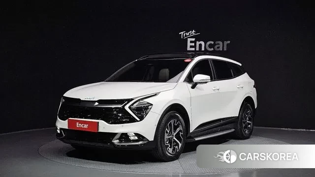 Kia Sportage 5th Generation Hybrid 2023 Белый из Кореи