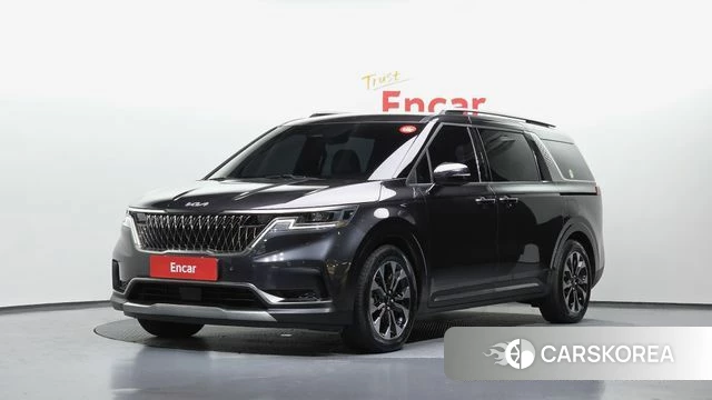 Kia Carnival 4th generation 2023 Серый из Кореи