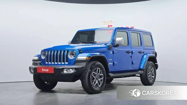 Jeep Wrangler (JL) 2022 Синий из Кореи