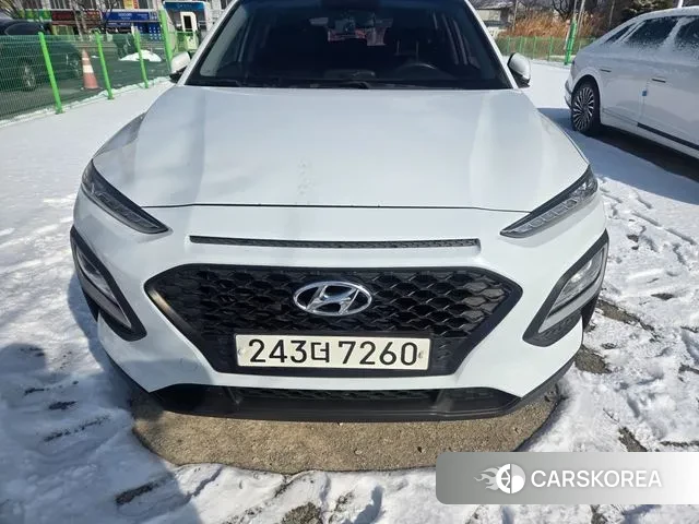 Hyundai Kona 2018 Белый из Кореи