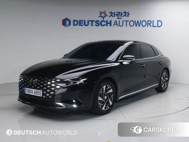 Hyundai The New Grandeur IG Hybrid 2021 Черный из Кореи