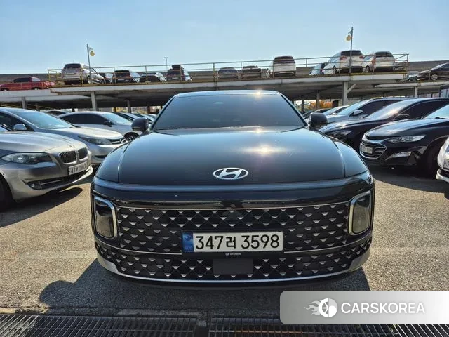 Hyundai Grandeur (GN7) 2024 Черный из Кореи