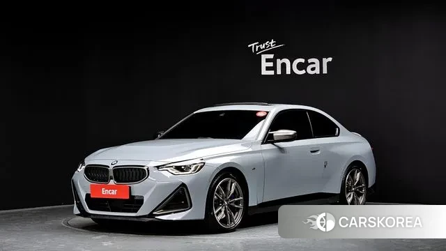 BMW 2 Series (G42) 2024 Светло-серебряный цвет из Кореи