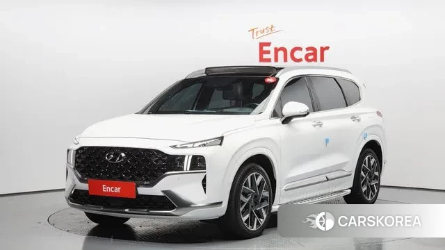 Hyundai The New Santa Fe 2021 Белый из Кореи