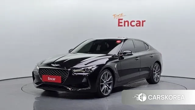 Genesis G70 2018 Черный из Кореи