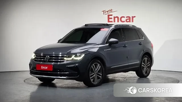 Volkswagen Tiguan second Generation 2023 Серый из Кореи