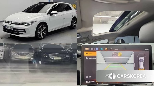 Volkswagen Golf 8th Generation 2025 Белый из Кореи