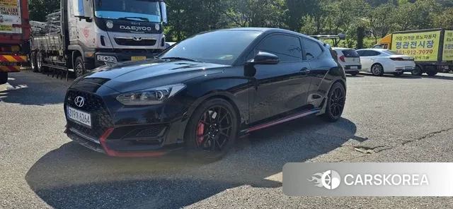 Hyundai Veloster (JS) 2021 Черный из Кореи