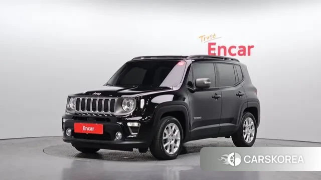 Jeep Renegade 2019 Черный из Кореи
