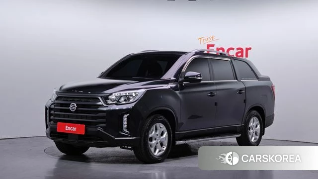 Ssangyong The New Rexton Sport 2021 Серый из Кореи
