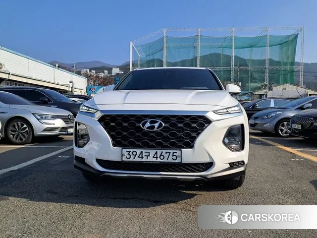 Hyundai Santa Fe TM 2019 Белый из Кореи