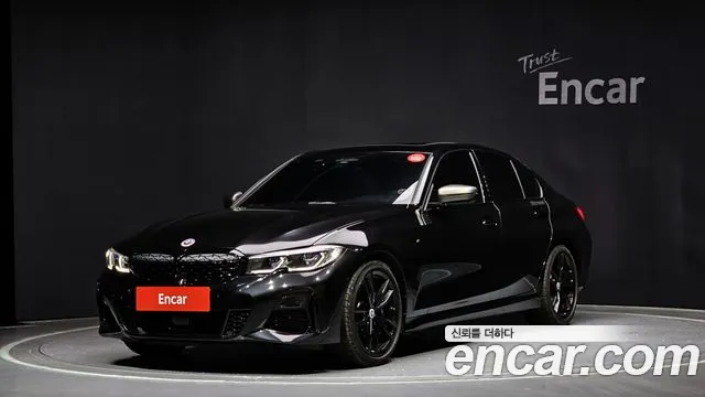 BMW 3 Series (G20) 2022 Черный из Кореи