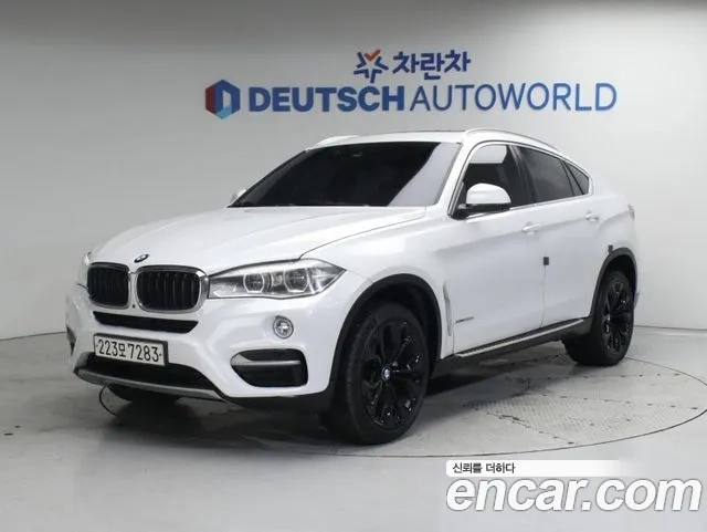 BMW X6 (F16) 2018 Белый из Кореи