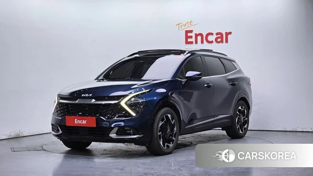 Kia Sportage 5th Generation 2021 Синий из Кореи