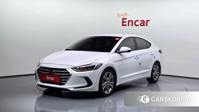 Hyundai Avante AD 2018 Белый из Кореи