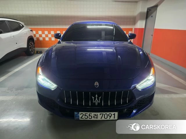 Maserati Ghibli 2018 Синий из Кореи