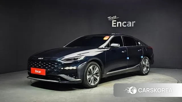 Kia K8 Hybrid 2023 Синий из Кореи