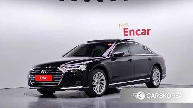Audi A8 (D5) 2021 Черный из Кореи