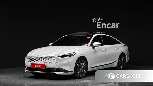 Kia K8 2021 Белый из Кореи