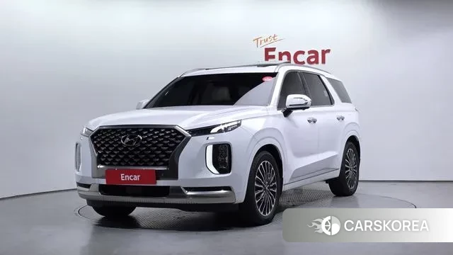 Hyundai Palisade 2021 Белый из Кореи