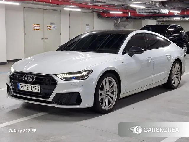 Audi A7 (4K) 2022 Белый из Кореи